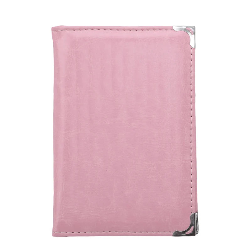 Pochette carte grise rose
