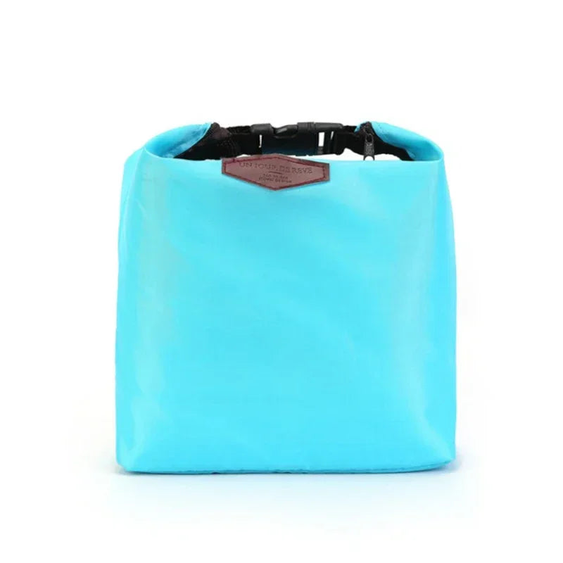 Pochettes isothermes bleue sangle clip