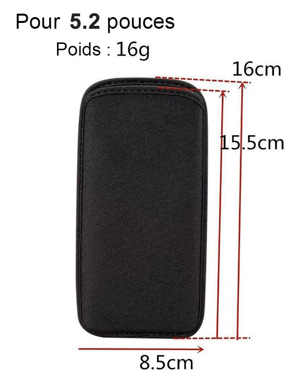 Pochette pour portable 5.2 pouces