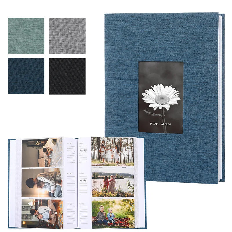 Album photo capacité 300 coloris  bleu marine