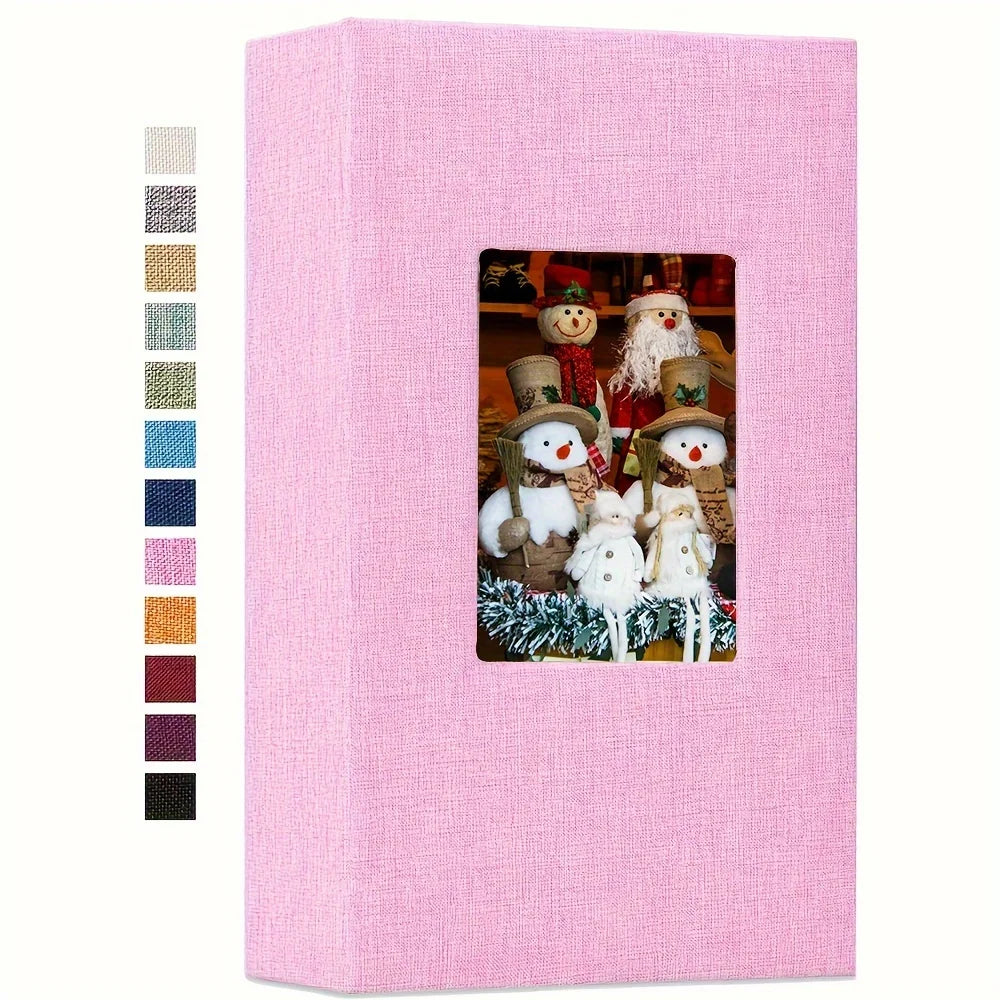 Album photo visuel rose 