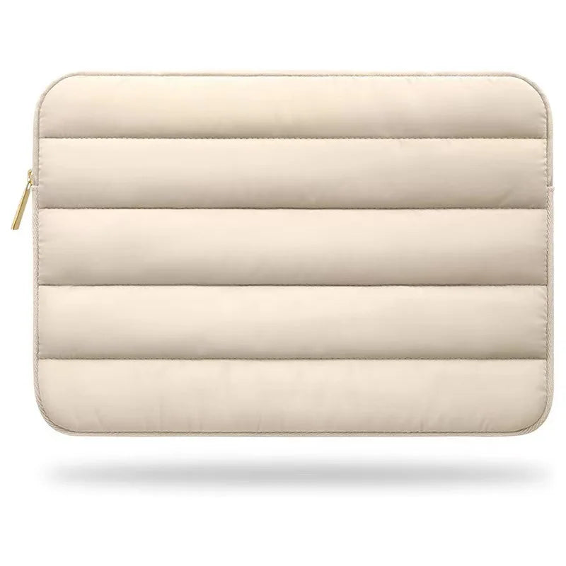Pochette Macbook air 13 Ivoire