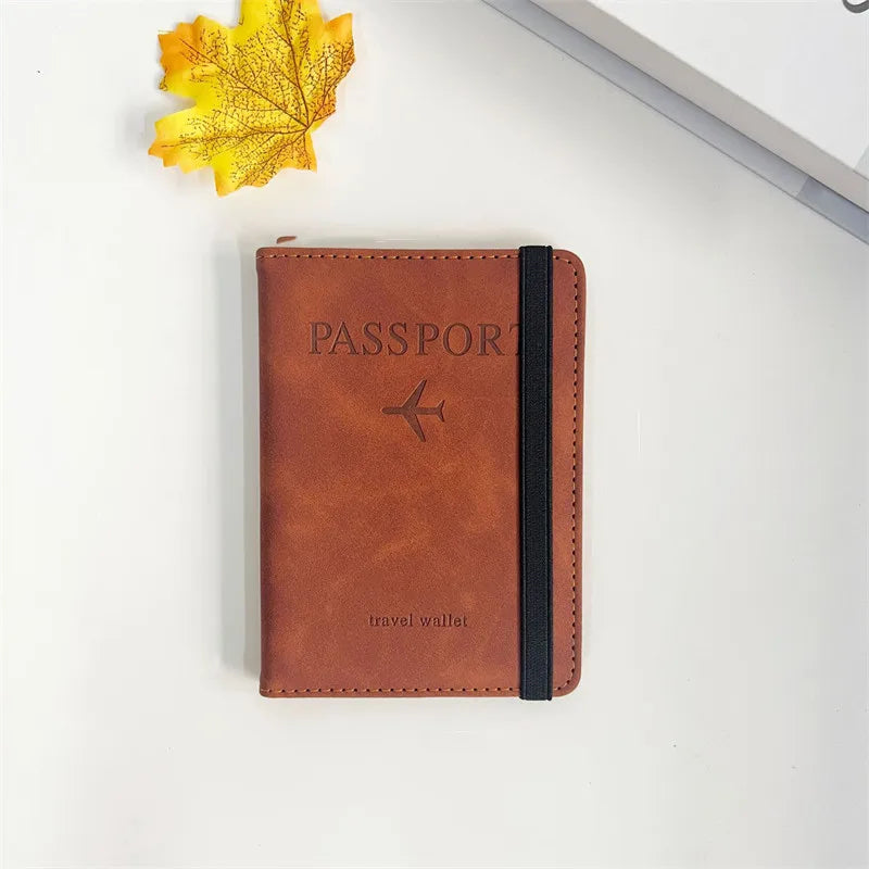 Pochette Passeport Caramel