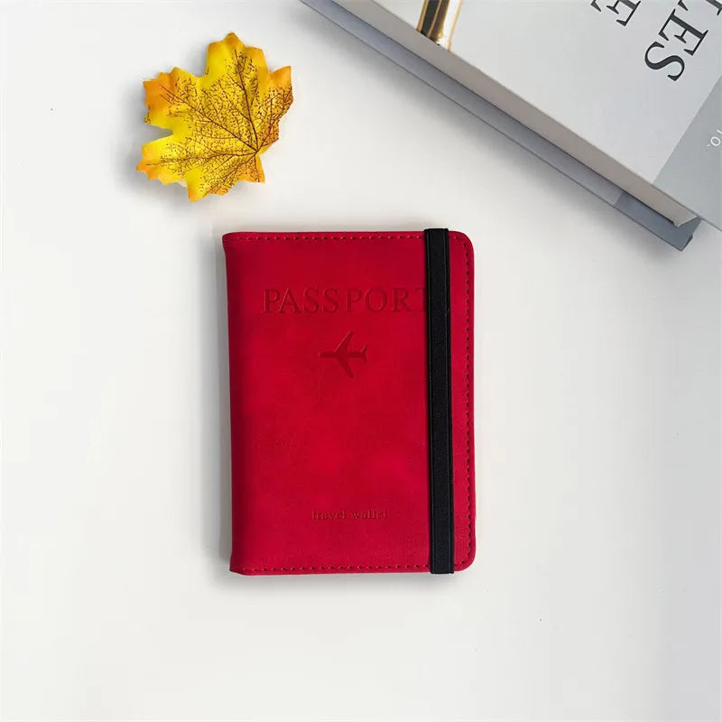 Pochette Passeport Rouge