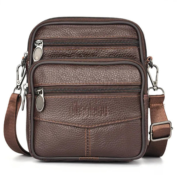 Pochette bandoulière marron clair