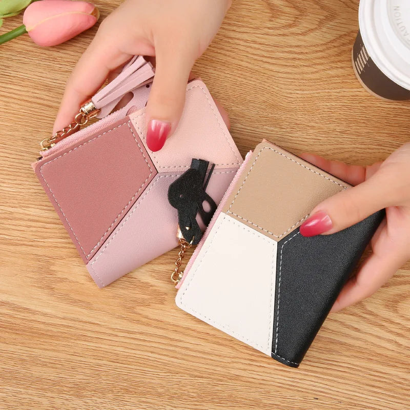 Pochette carrée tricolore