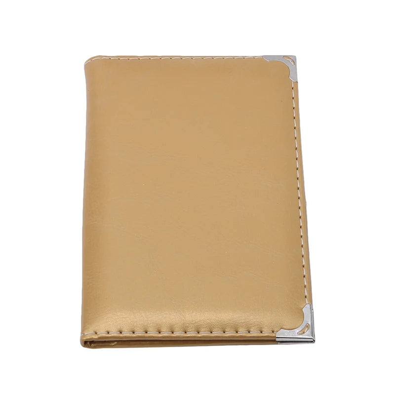 Pochette carte grise or