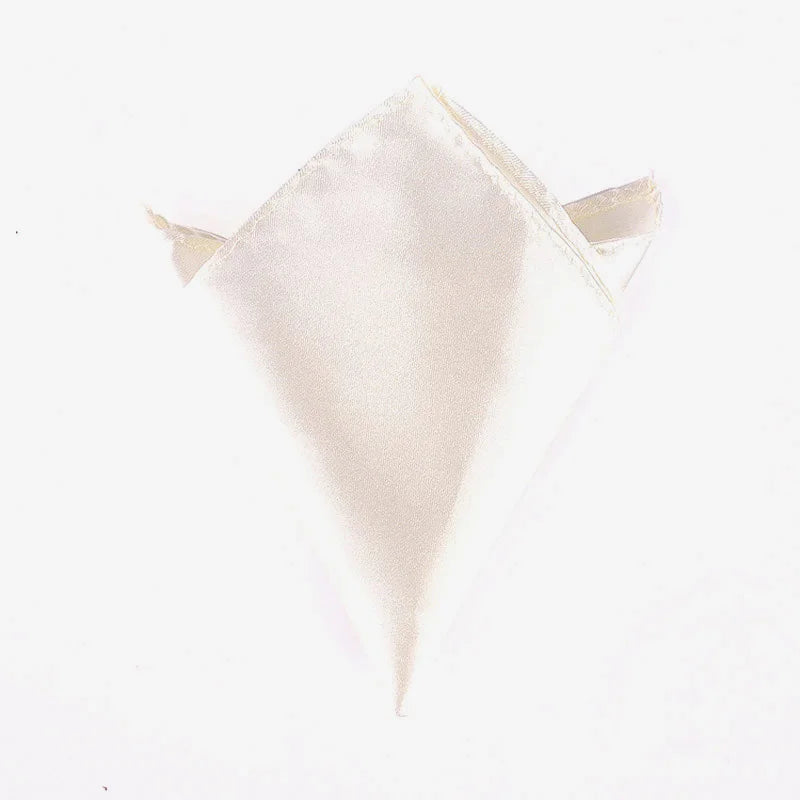Pochette dans costume Ivoire Champage