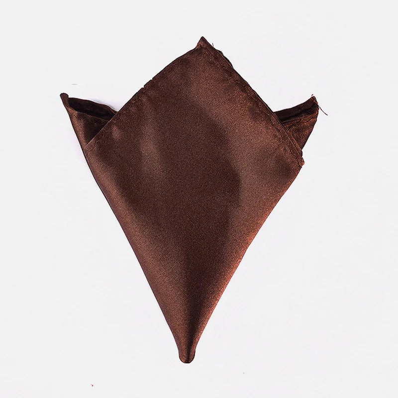 Pochette dans costume Marron chocolat