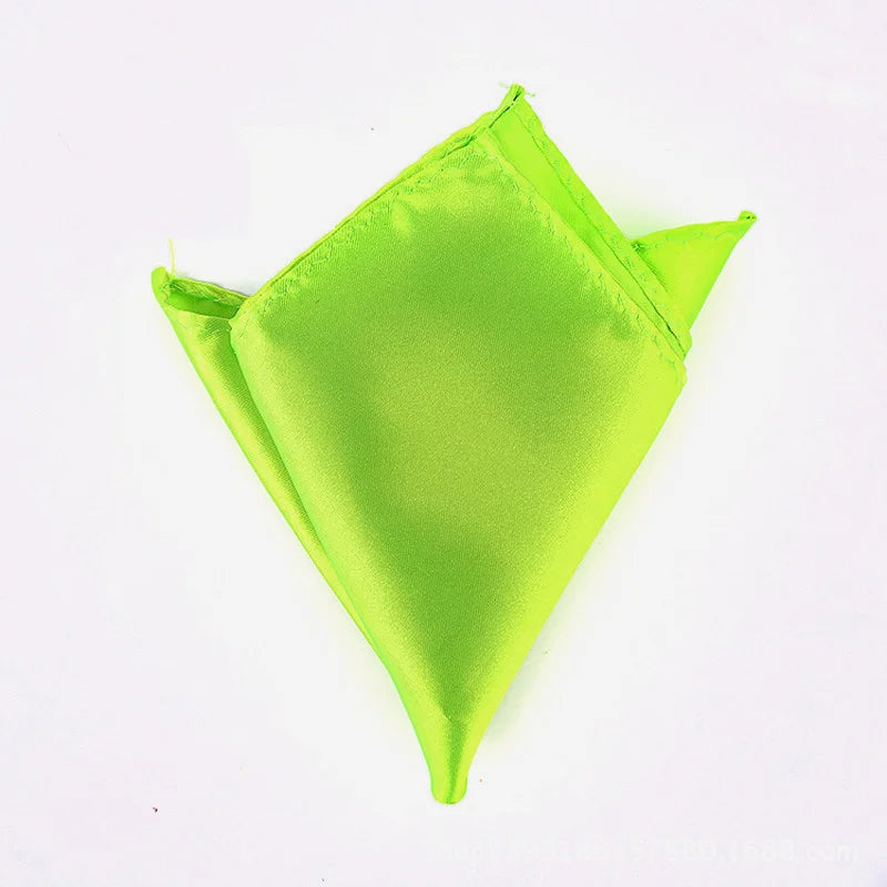 Pochette dans costume Vert printemps