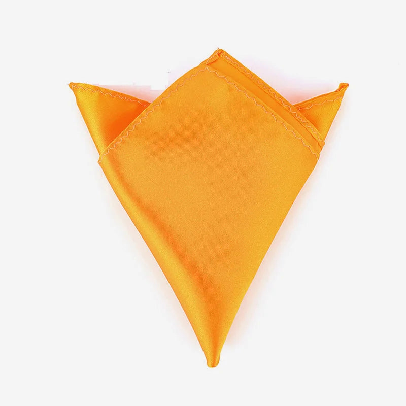 Pochette dans costume orange