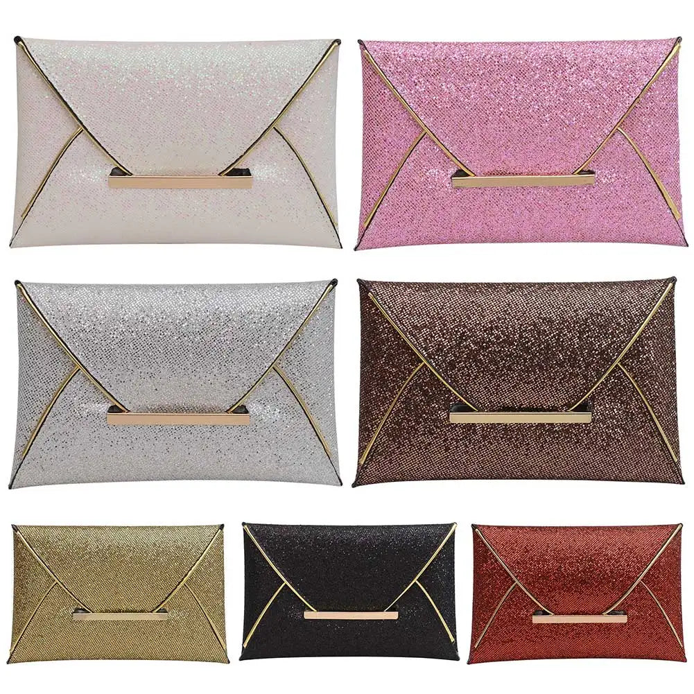 Pochette de soirée  7 coloris scintillants