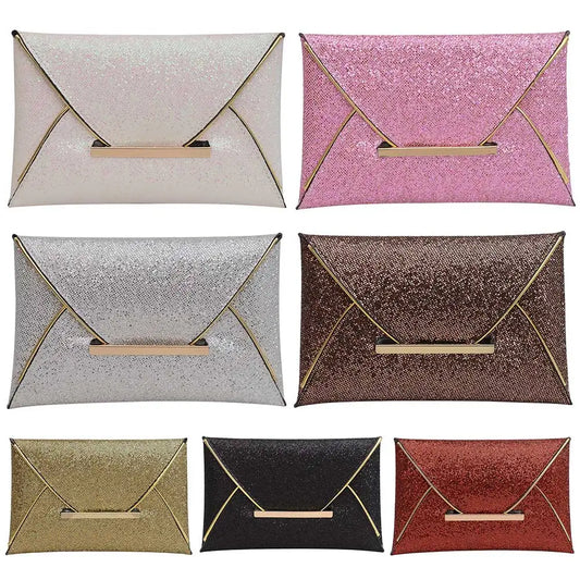 Pochette de soirée  7 coloris scintillants