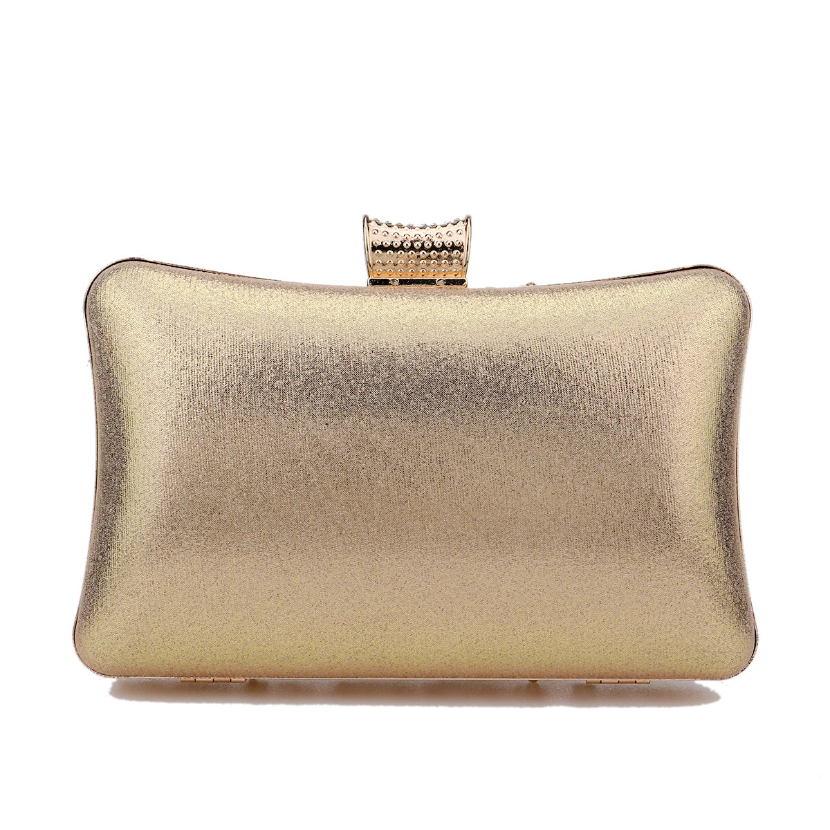 Pochette  doree soiree  ceremonie or et visuel arriere