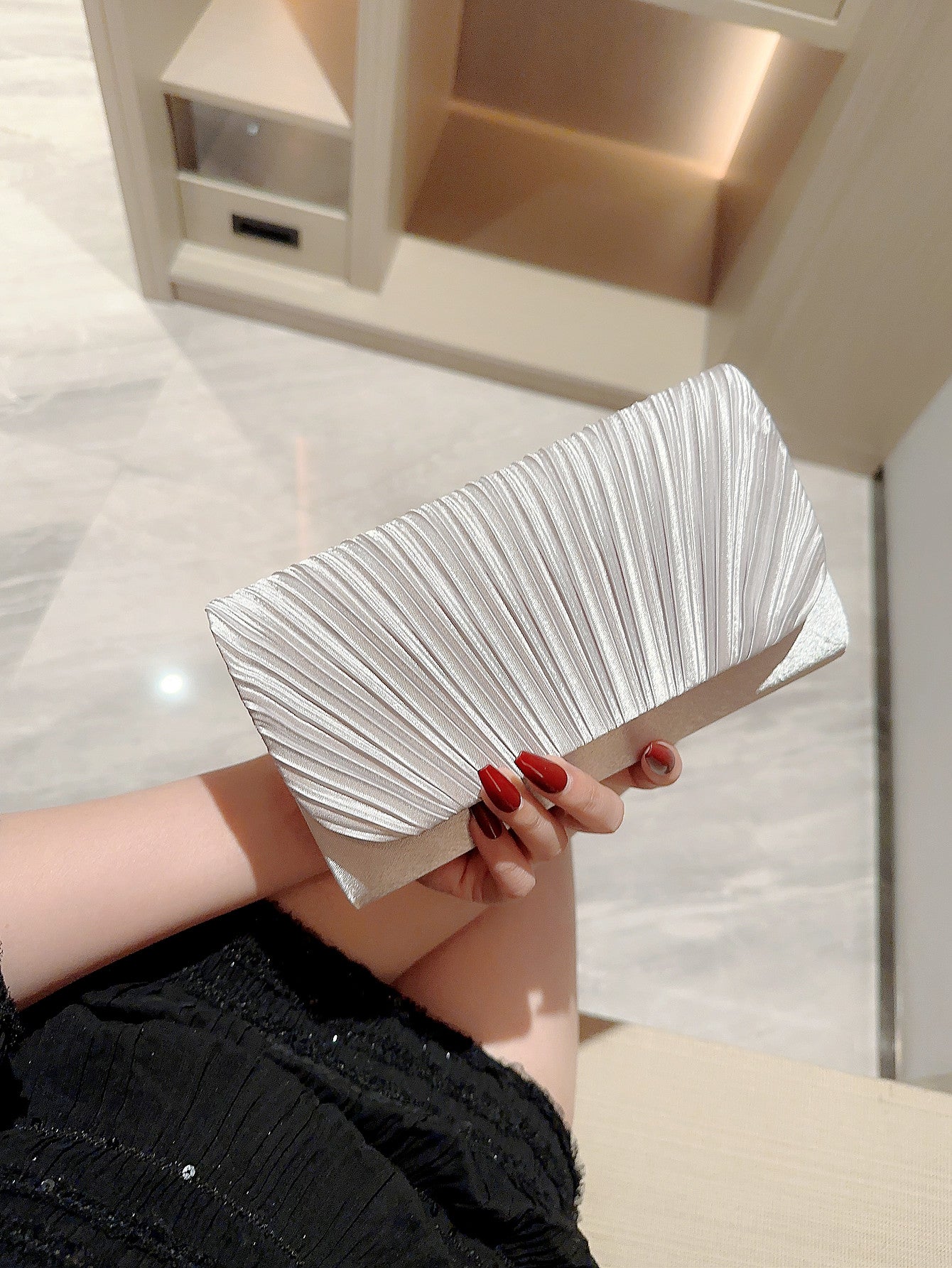 Pochette du soir luxe Argent