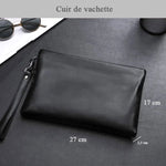 Pochette en cuir pour homme - Vignette | La Maison de la Pochette