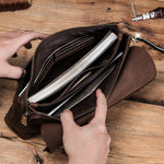 Pochette en cuir homme - Vignette | La Maison de la Pochette