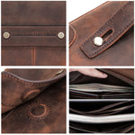 Pochette en cuir homme - Vignette | La Maison de la Pochette