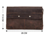 Pochette en cuir homme - Vignette | La Maison de la Pochette