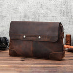 Pochette en cuir homme - Vignette | La Maison de la Pochette