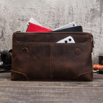 Pochette en cuir homme - Vignette | La Maison de la Pochette