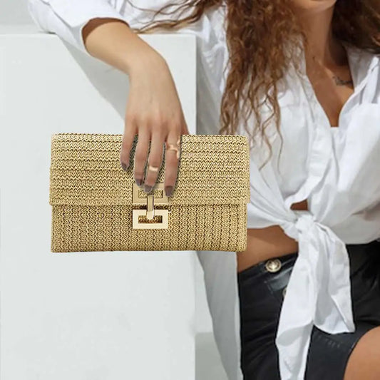 Pochette en paille