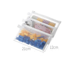 Pochette en plastique transparent zippée - Vignette | La Maison de la Pochette