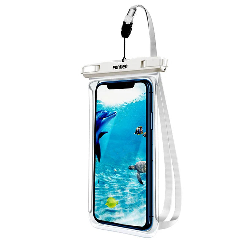 Pochette étanche téléphone Samsung  blanc