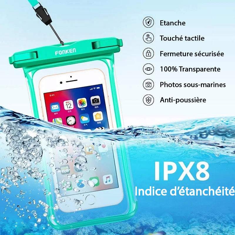 Pochette étanche téléphone Samsung  caractéristiques