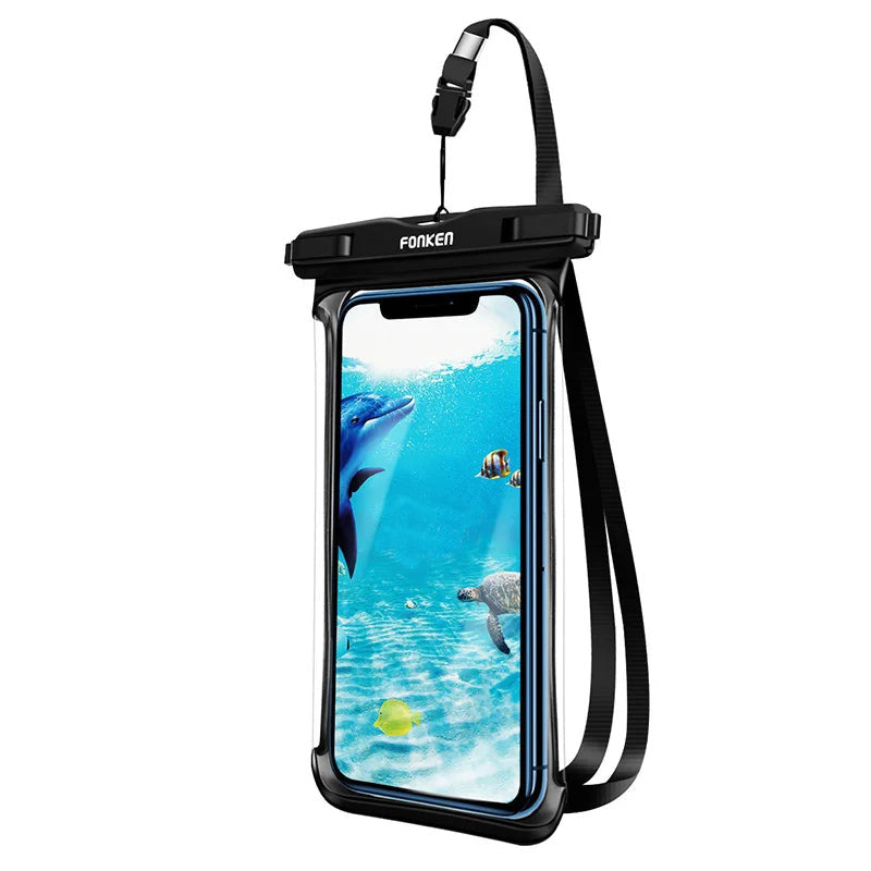 Pochette étanche téléphone Samsung  noire