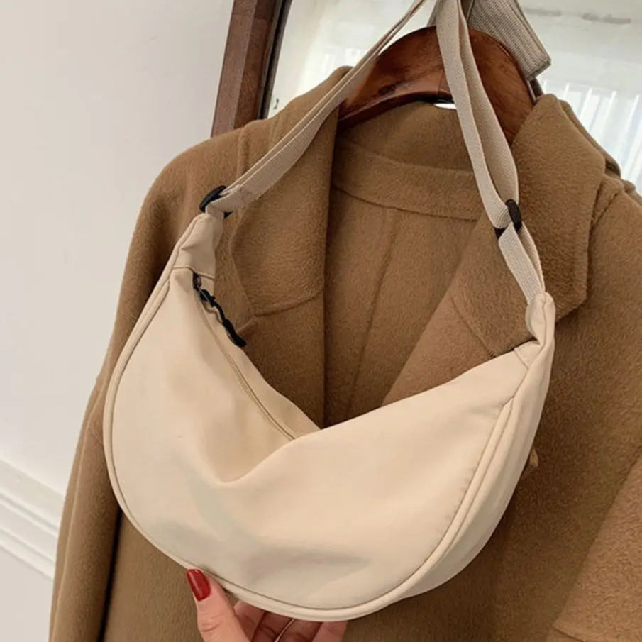 Pochette femme bandoulière blanche