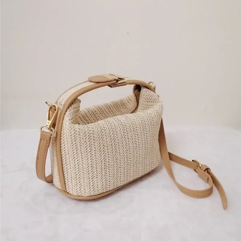Pochette femme bandouliere raphia boheme ete visuel 6