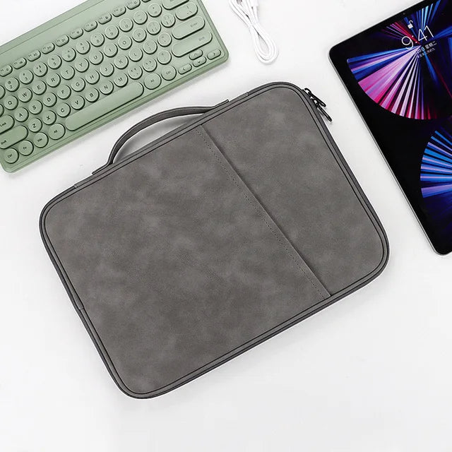 Pochette iPad Grise