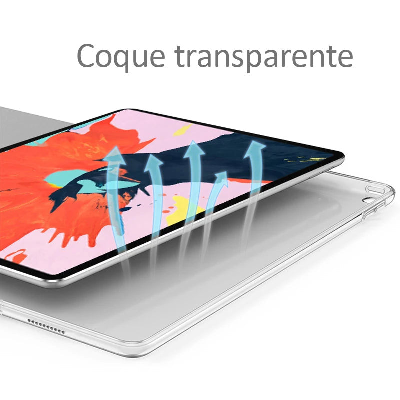 Pochette iPad air 1 - Coque de protection transparente 2