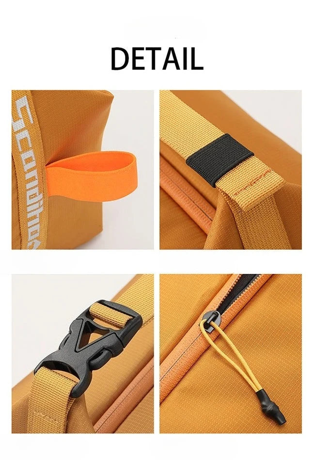 Pochette isotherme  Orange Details sangle à clip