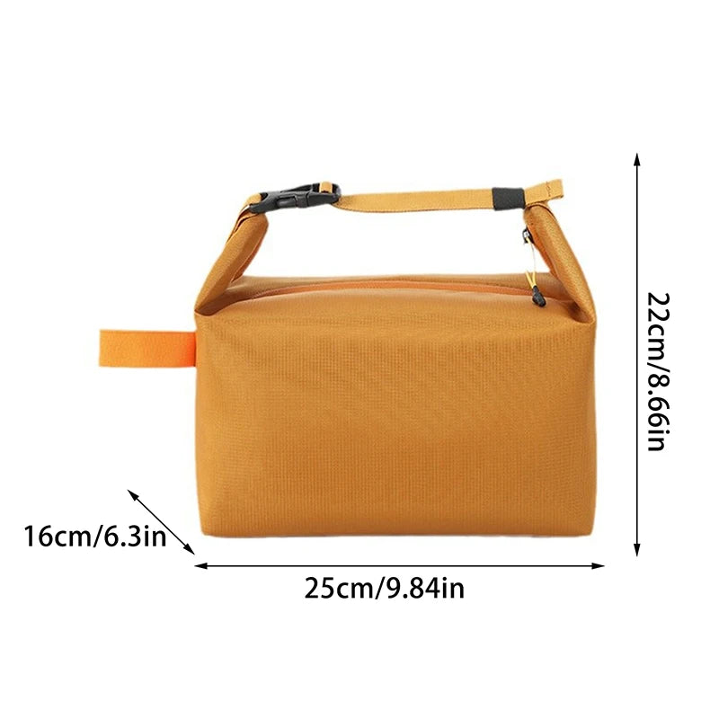 Pochette isotherme orange dimensions