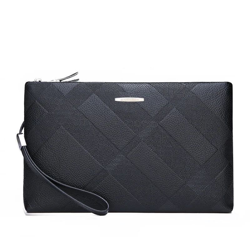 Pochette luxe homme noire  Design bandeau