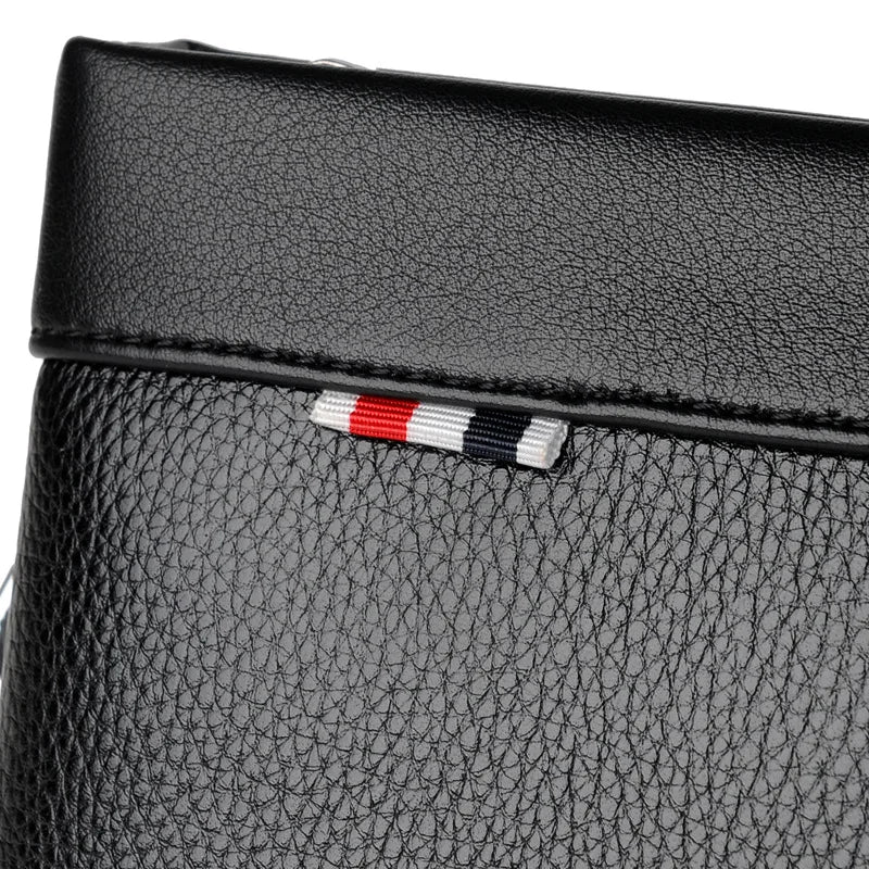Pochette noire fanion