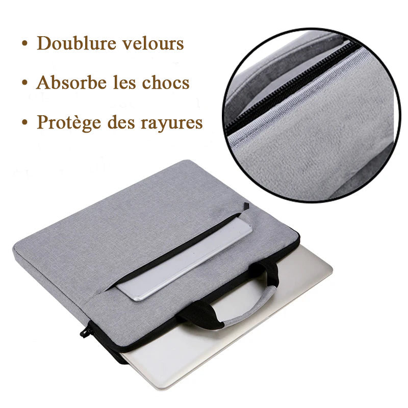 Pochette ordi protection  13 14 15  17 pouces 