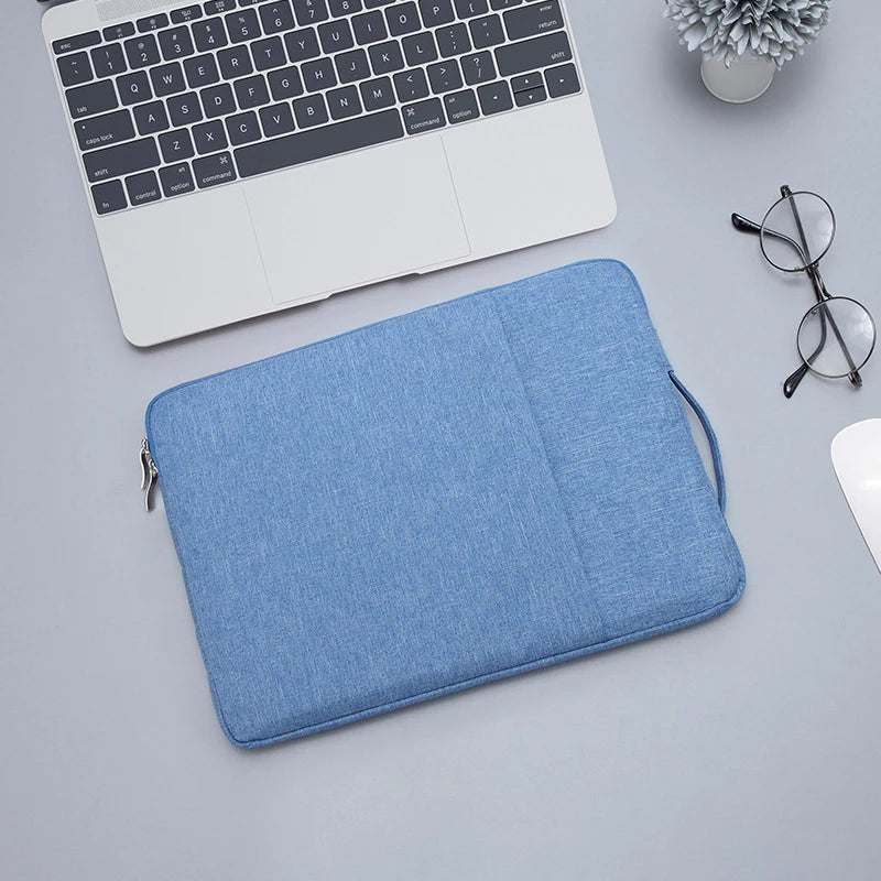 Pochette ordinateur 13 14 15 16 pouces  bleu ciel
