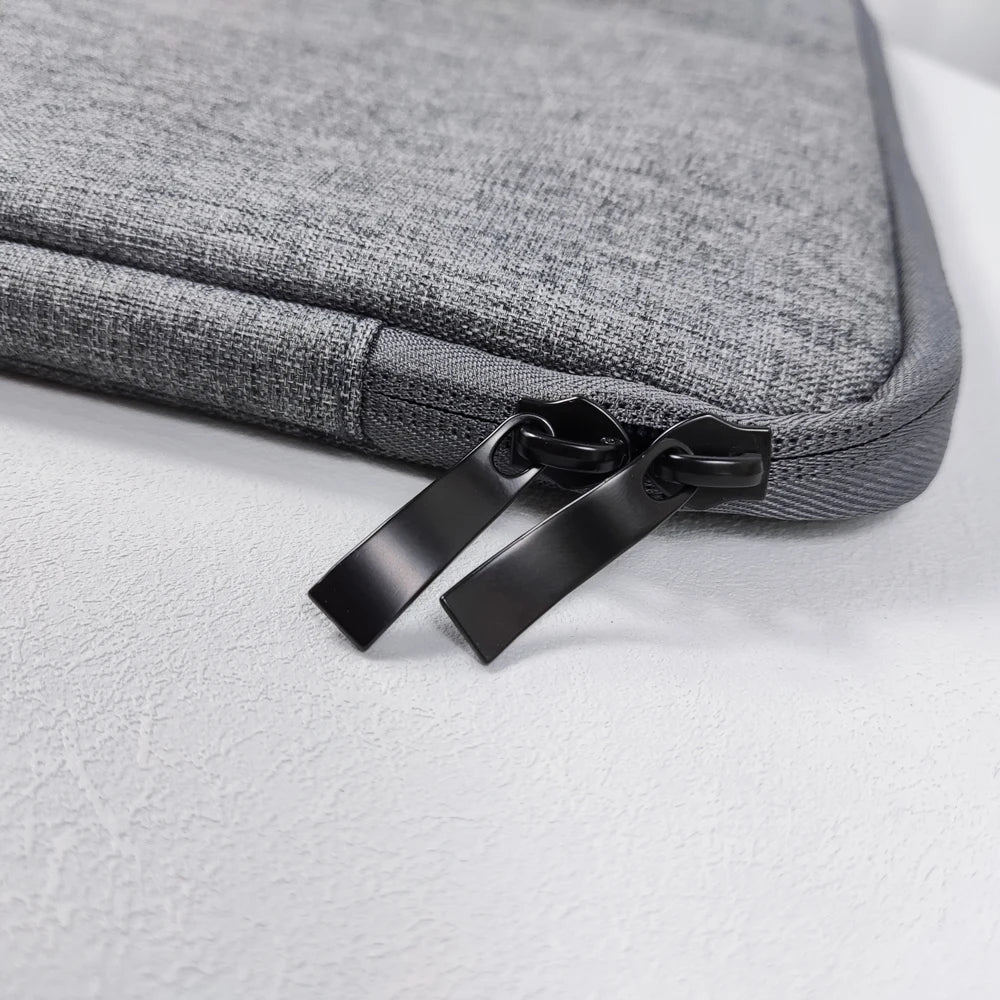 Pochette ordinateur 13 14 15 16 pouces double zip