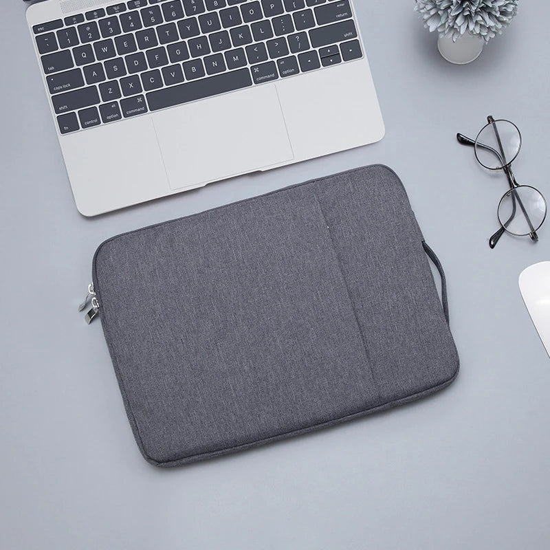Pochette ordinateur 13 14 15 16 pouces  gris foncé