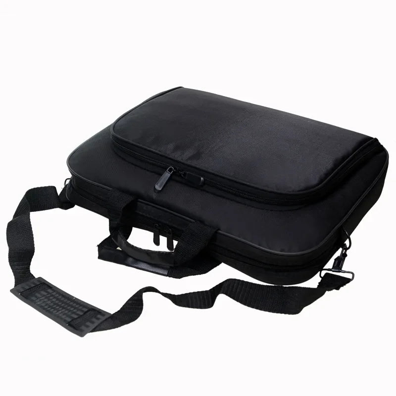 Pochette ordinateur 17 pouces dessus sangle et poignee