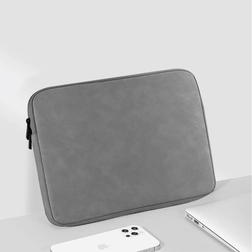 Pochette ordinateur gris foncé