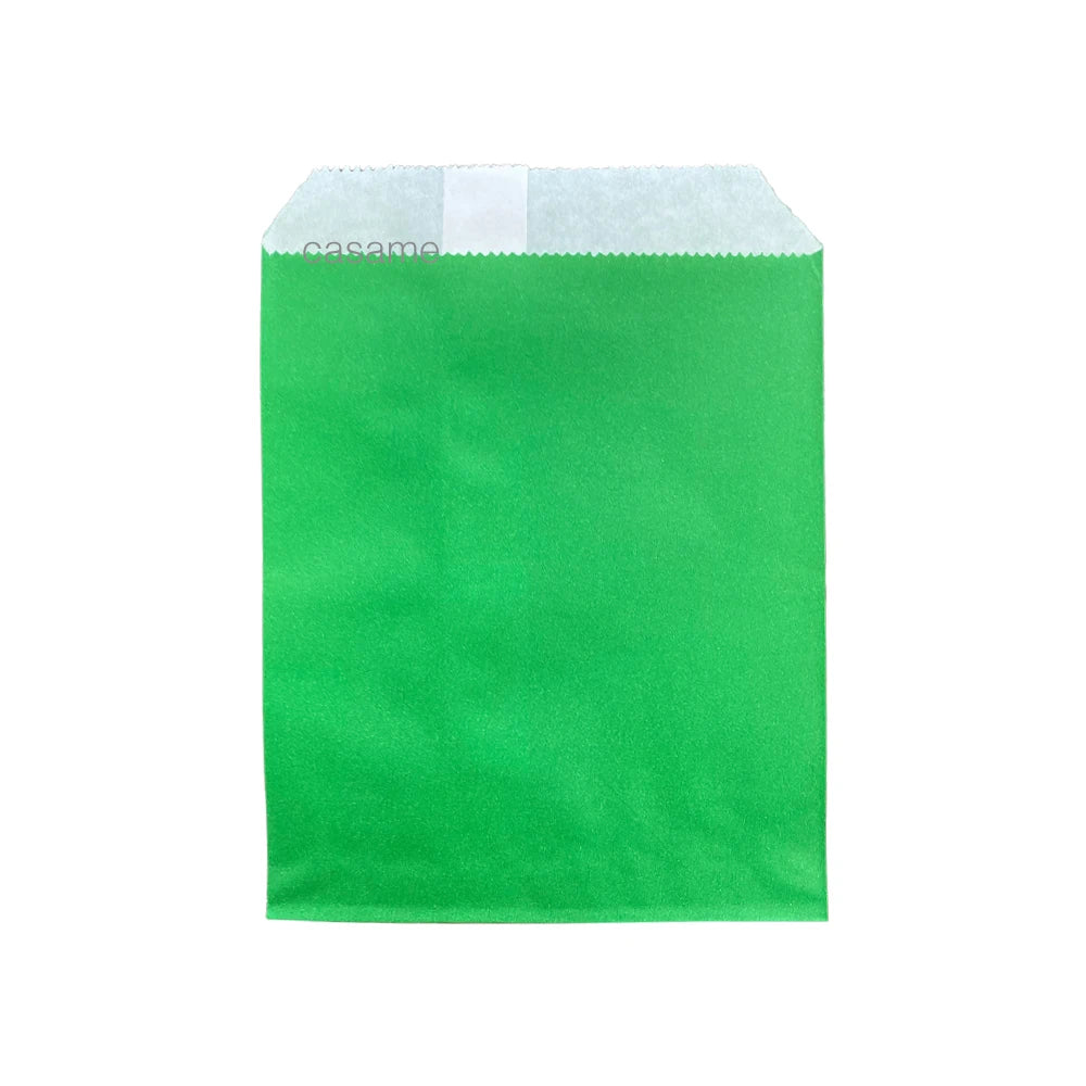 Pochette papier verte