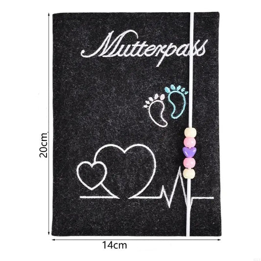 Pochette pour carnet de santé Dimensions