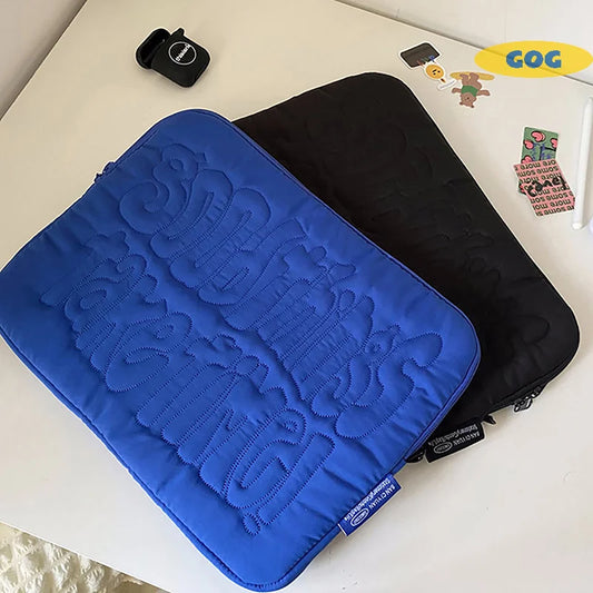 Pochette pour ordinateur 14 pouces bleu noir