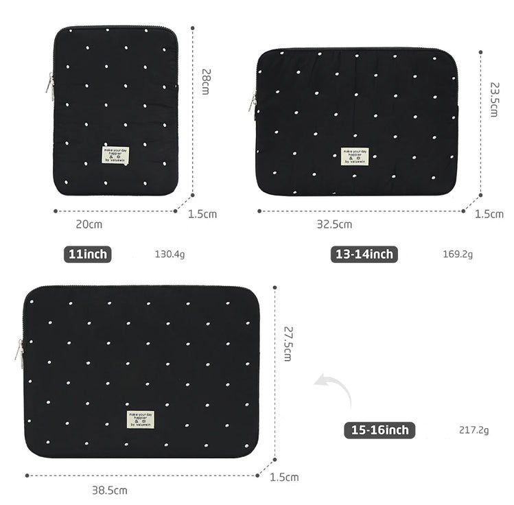 Pochette pour tablette Dimensions 