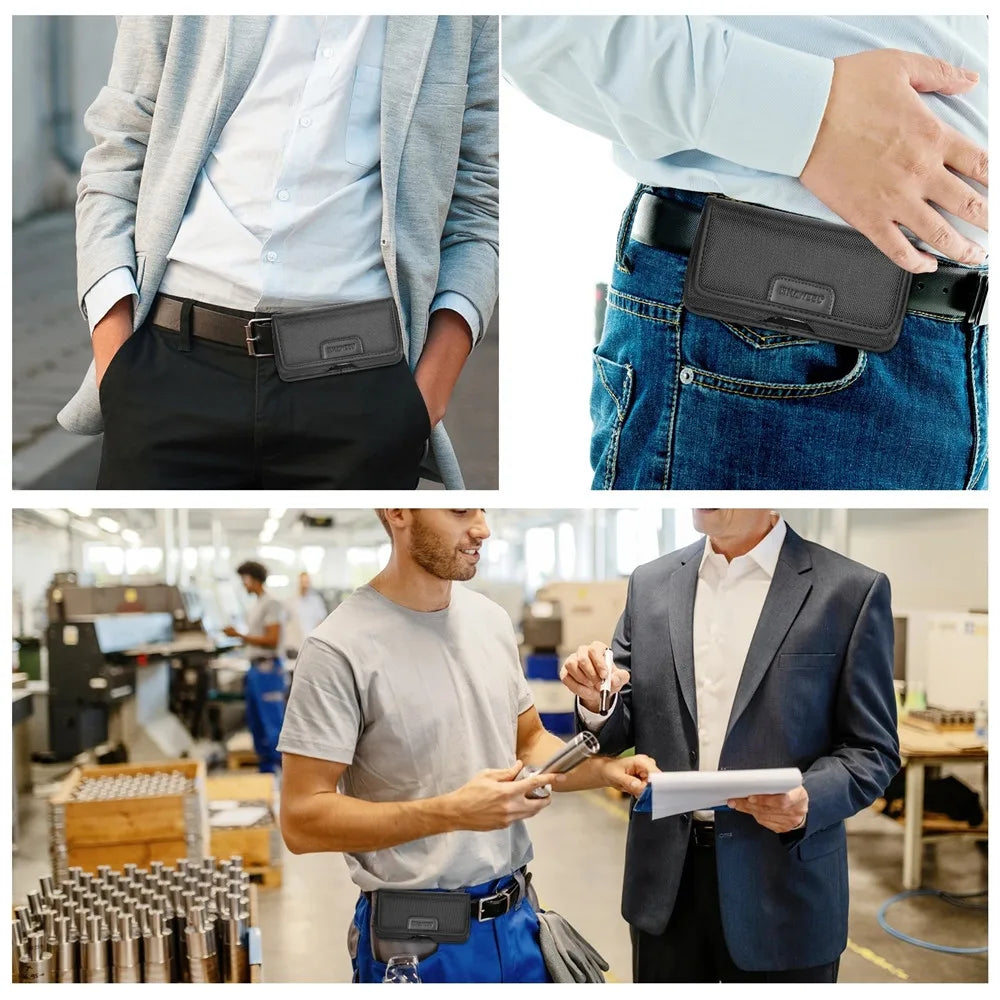 Pochette pour telephone portable en situation
