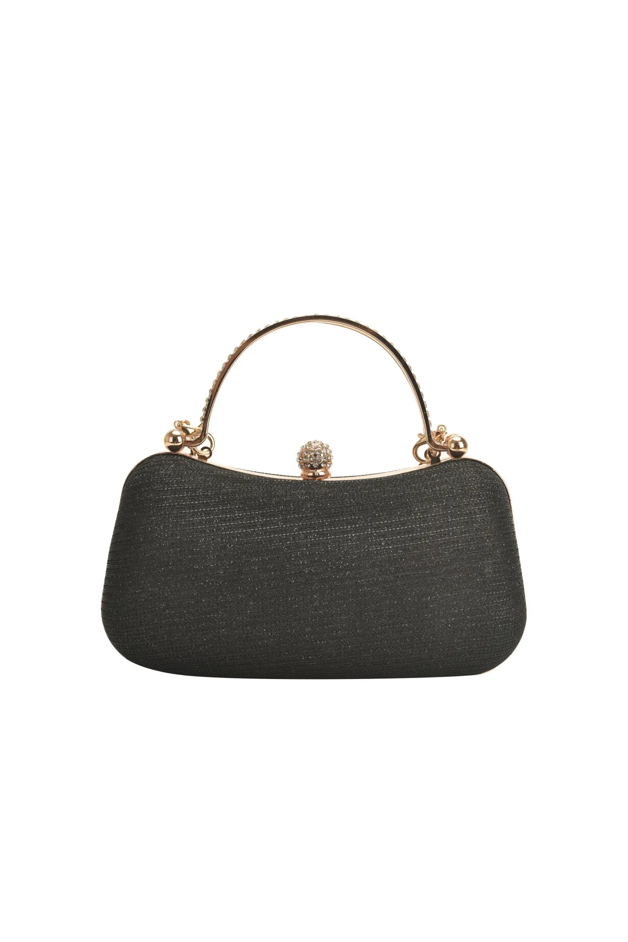 Pochette pour un mariage bandouliere noire